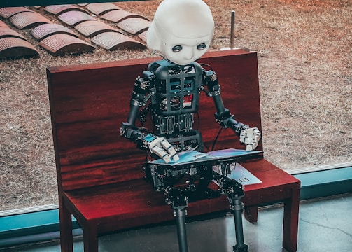 Abstract visualization of AI technology
